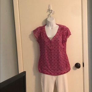 The Limited Aztec printed blouse